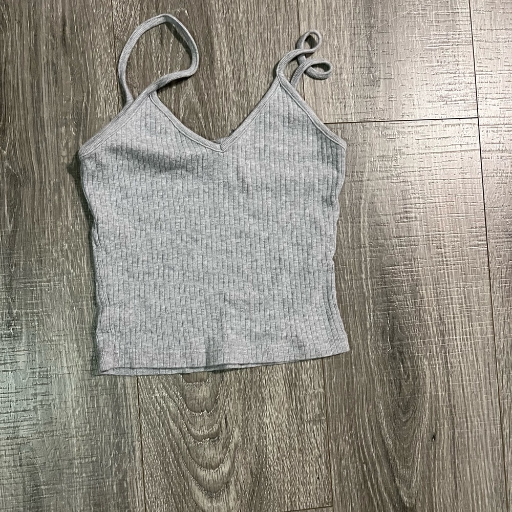 gray brandy melville tank top